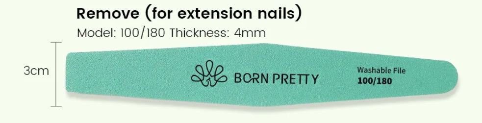 Lime 100/180 (durable car lavable)Born Pretty