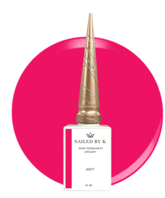 NAILED BY K GEL POLISH JUICY ( fuschia)-15ml