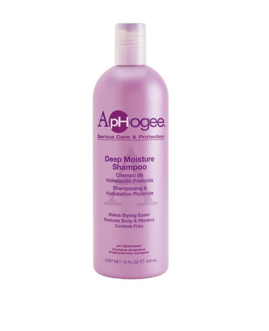 Aphogee Deep Moisture Shampoo 473ml ApHogee Shampooing hydratation profonde