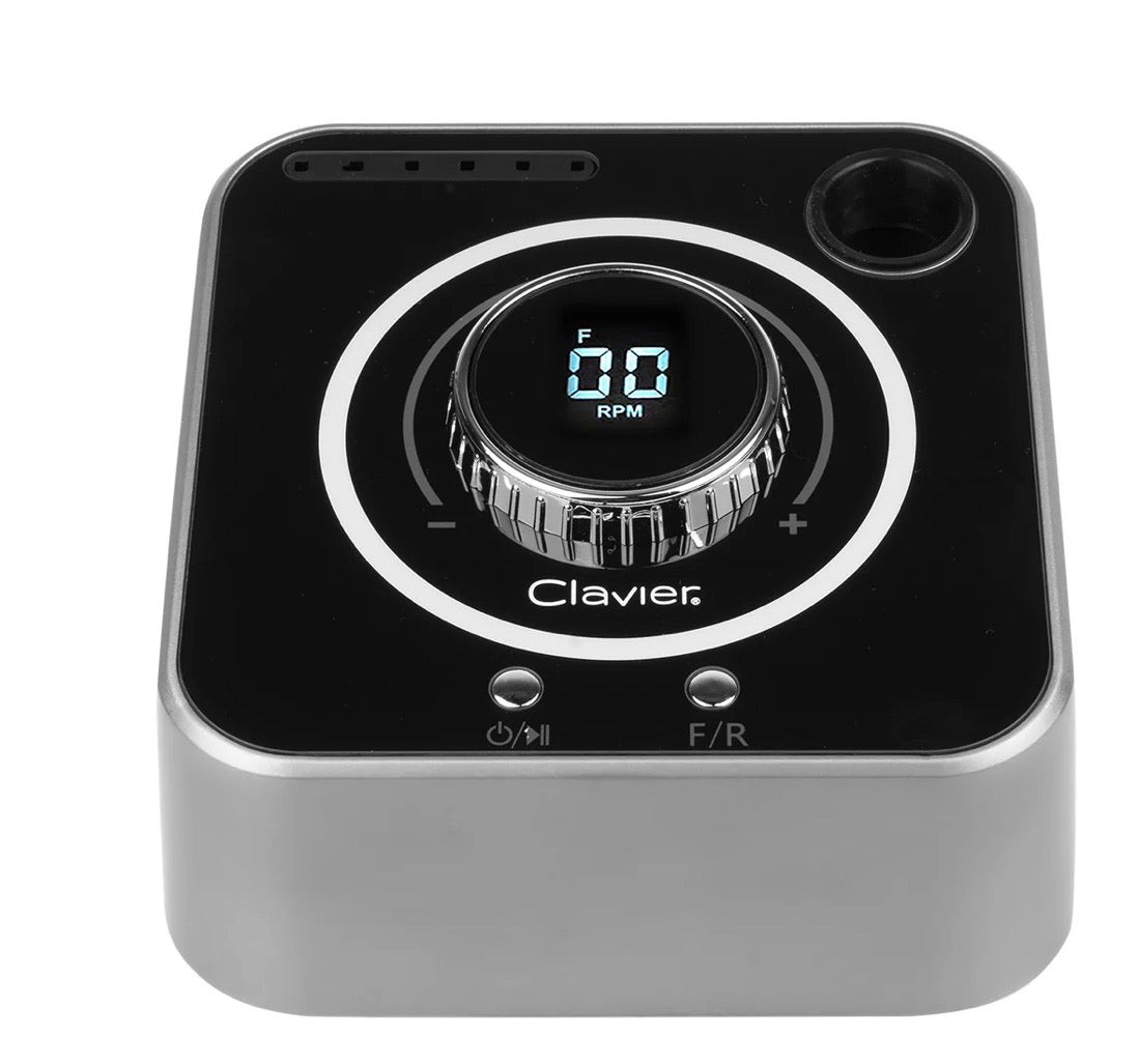 Ponceuse professionnelle 80 W pour manucure et pédicure, FX 1080, 40 000 tr/min