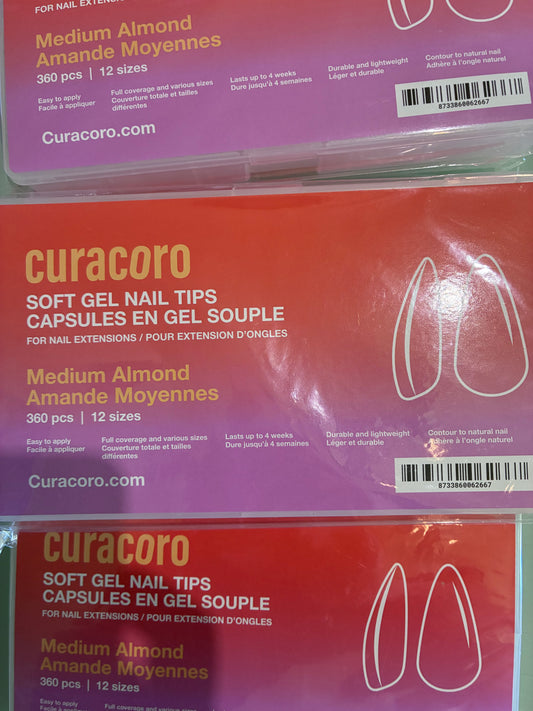 Curacoro capsules américaines 360 pcs Medium Almond (amande)