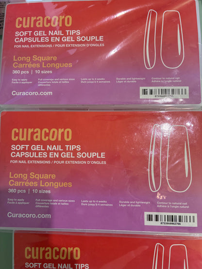 Curacoro capsules américaines 360 pcs Long Square