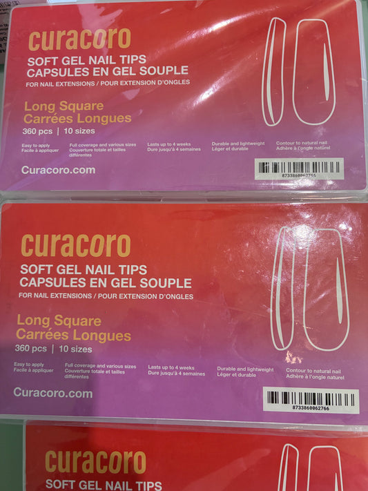 Curacoro capsules américaines 360 pcs Long Square