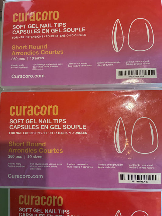 Curacoro capsules américaines 360 pcs Short Round