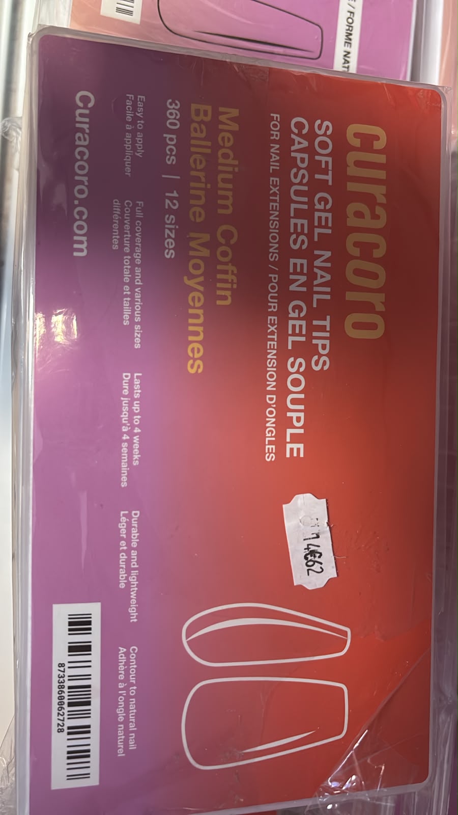 Curacoro capsules américaines 360 pcs Medium Coffin