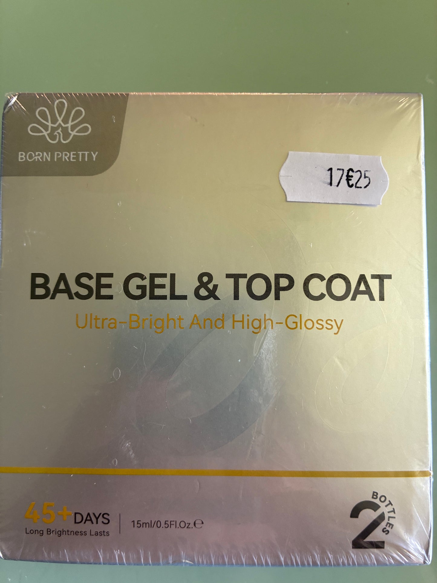 KIT BASE GEL & TOP COAT +45 DAYS 10ML