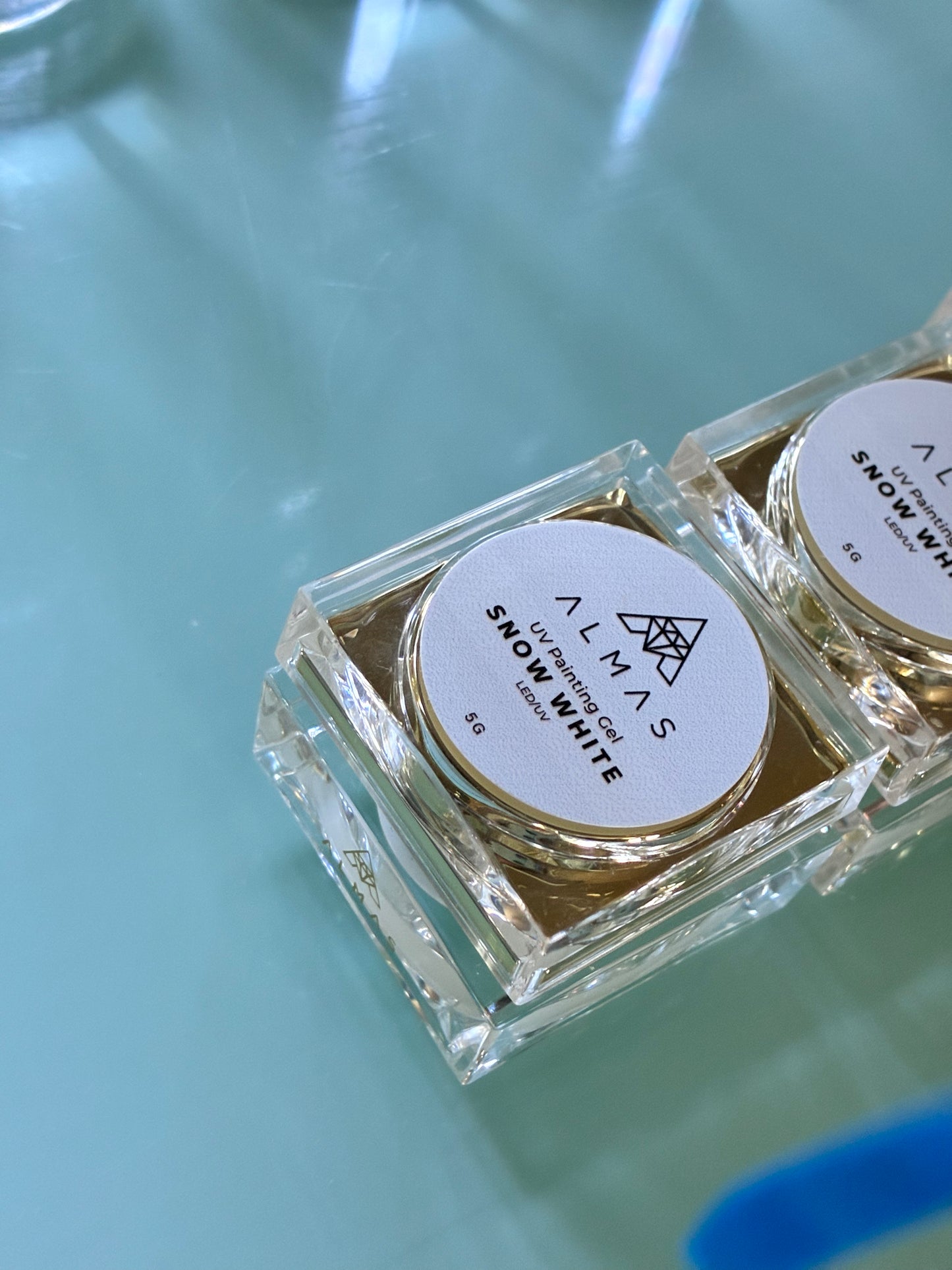 ALMAS Gel paint blanc « Snow White »-6gr