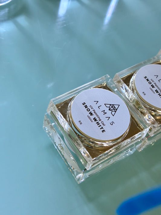 ALMAS Gel paint blanc « Snow White »-6gr